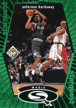 1998-99 UD Choice - StarQuest Green #SQ19 Anfernee Hardaway Front