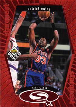 1998-99 UD Choice - StarQuest Red #SQ18 Patrick Ewing Front