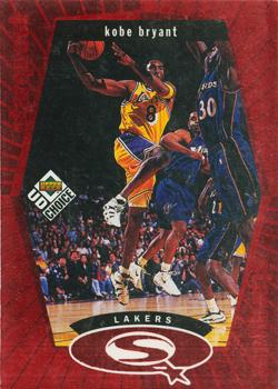 1998-99 UD Choice - StarQuest Red #SQ13 Kobe Bryant Front