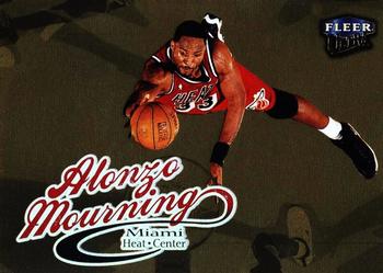 1998-99 Ultra - Gold Medallion #4G Alonzo Mourning Front