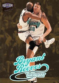 1998-99 Ultra - Gold Medallion #6G Bryant Reeves Front