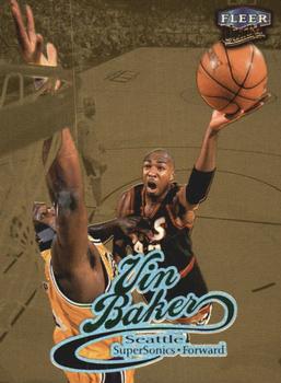 1998-99 Ultra - Gold Medallion #13G Vin Baker Front
