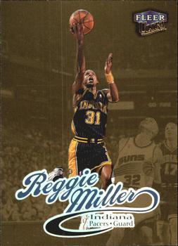 1998-99 Ultra - Gold Medallion #29G Reggie Miller Front