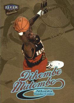 1998-99 Ultra - Gold Medallion #67G Dikembe Mutombo Front