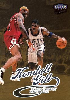 1998-99 Ultra - Gold Medallion #96G Kendall Gill Front