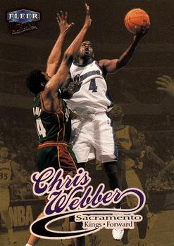 1998-99 Ultra - Gold Medallion #99G Chris Webber Front