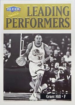 1998-99 Ultra - Leading Performers #10 Grant Hill Front