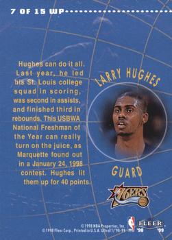 1998-99 Ultra - World Premiere #7 WP Larry Hughes Back