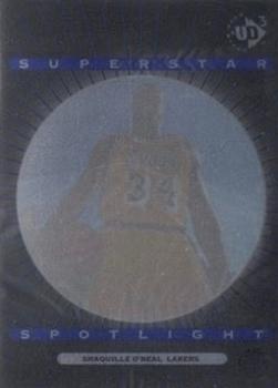 1996-97 Upper Deck UD3 - SuperStar Spotlight #S1 Shaquille O'Neal Front