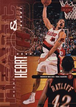 1998-99 Upper Deck - UD Exclusives Bronze #129 Rasheed Wallace / Isaiah Rider Front