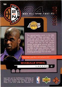 1998-99 Upper Deck - UD Exclusives Bronze #164 Shaquille O'Neal Back