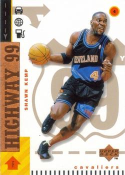 1998-99 Upper Deck - UD Exclusives Bronze #291 Shawn Kemp Front