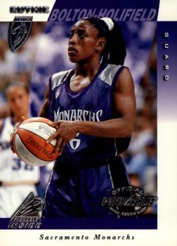 1997 Pinnacle Inside WNBA #5 Ruthie Bolton-Holifield Front