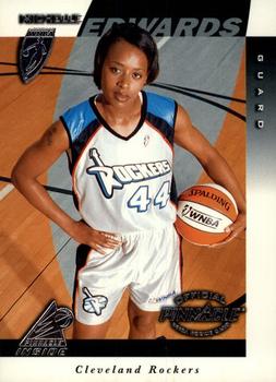1997 Pinnacle Inside WNBA #6 Michelle Edwards Front
