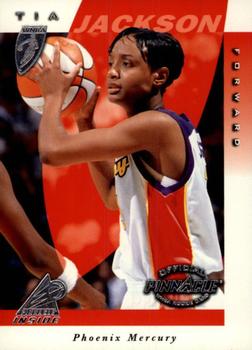 1997 Pinnacle Inside WNBA #10 Tia Jackson Front