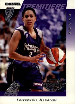 1997 Pinnacle Inside WNBA #21 Chantel Tremitiere Front