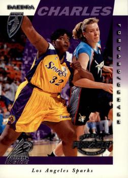 1997 Pinnacle Inside WNBA #22 Daedra Charles Front