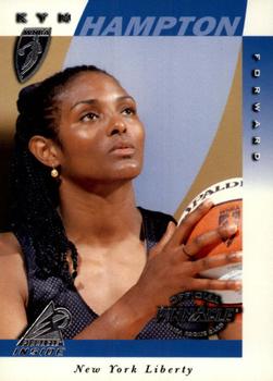 1997 Pinnacle Inside WNBA #27 Kym Hampton Front