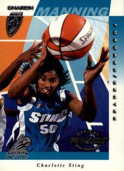 1997 Pinnacle Inside WNBA #28 Sharon Manning Front