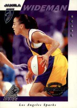 1997 Pinnacle Inside WNBA #32 Jamila Wideman Front