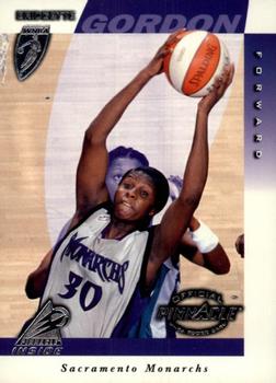 1997 Pinnacle Inside WNBA #33 Bridgette Gordon Front