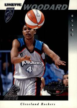 1997 Pinnacle Inside WNBA #34 Lynette Woodard Front