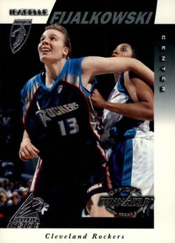 1997 Pinnacle Inside WNBA #43 Isabelle Fijalkowski Front