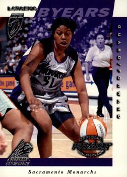1997 Pinnacle Inside WNBA #45 Latasha Byears Front