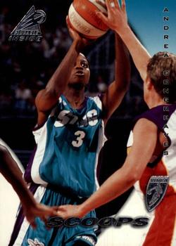 1997 Pinnacle Inside WNBA #66 Andrea Congreaves Front