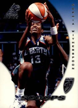 1997 Pinnacle Inside WNBA #67 Sophia Witherspoon Front