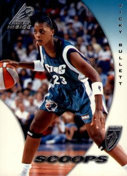 1997 Pinnacle Inside WNBA #68 Vicky Bullett Front