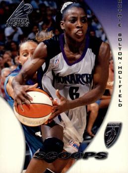 1997 Pinnacle Inside WNBA #69 Ruthie Bolton-Holifield Front