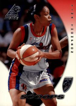 1997 Pinnacle Inside WNBA #70 Tina Thompson Front