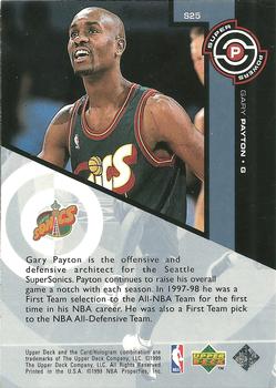 1998-99 Upper Deck - Super Powers #S25 Gary Payton Back