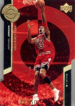 1998-99 Upper Deck - Super Powers Tier 3 (Quantum Gold) #PS30 Michael Jordan Front