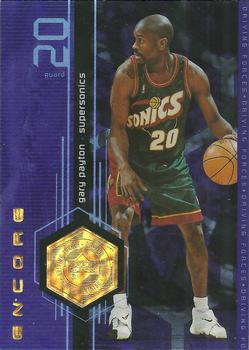 1998-99 Upper Deck Encore - Driving Forces F/X #F6 Gary Payton Front