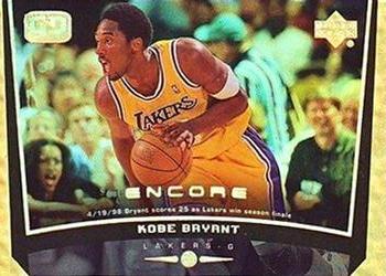 1998-99 Upper Deck Encore - F/X #39 Kobe Bryant Front