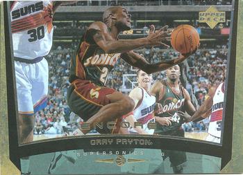 1998-99 Upper Deck Encore - F/X #77 Gary Payton Front