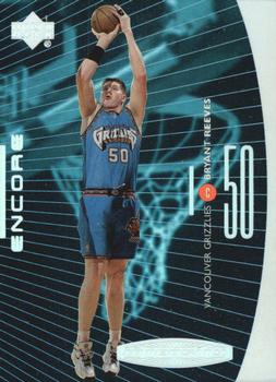 1998-99 Upper Deck Encore - Intensity #I14 Bryant Reeves Front