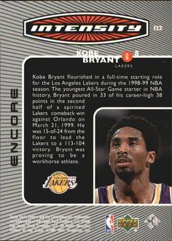1998-99 Upper Deck Encore - Intensity #I22 Kobe Bryant Back