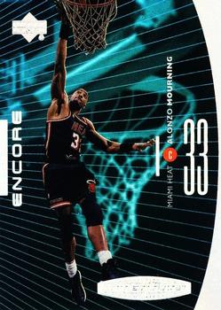 1998-99 Upper Deck Encore - Intensity #I23 Alonzo Mourning Front