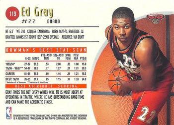 1997-98 Bowman's Best #119 Ed Gray Back