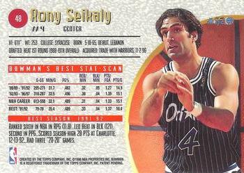 1997-98 Bowman's Best #48 Rony Seikaly Back