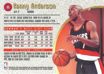 1997-98 Bowman's Best #85 Kenny Anderson Back