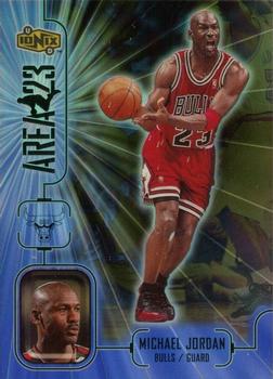 1998-99 Upper Deck Ionix - Area 23 #A8 Michael Jordan Front