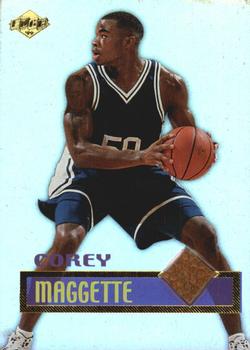 1999 Collector's Edge Rookie Rage - Authentic Gameball #CM Corey Maggette Front