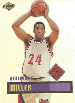 1999 Collector's Edge Rookie Rage - Authentic Gameball #AM Andre Miller Front