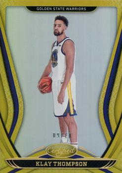 2020-21 Panini Certified - Mirror Gold #73 Klay Thompson Front