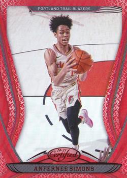 2020-21 Panini Certified - Mirror Red #122 Anfernee Simons Front
