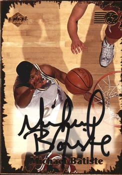 1999 Collector's Edge Rookie Rage - Pro Signatures Black Ink #RR-3 Michael Batiste Front